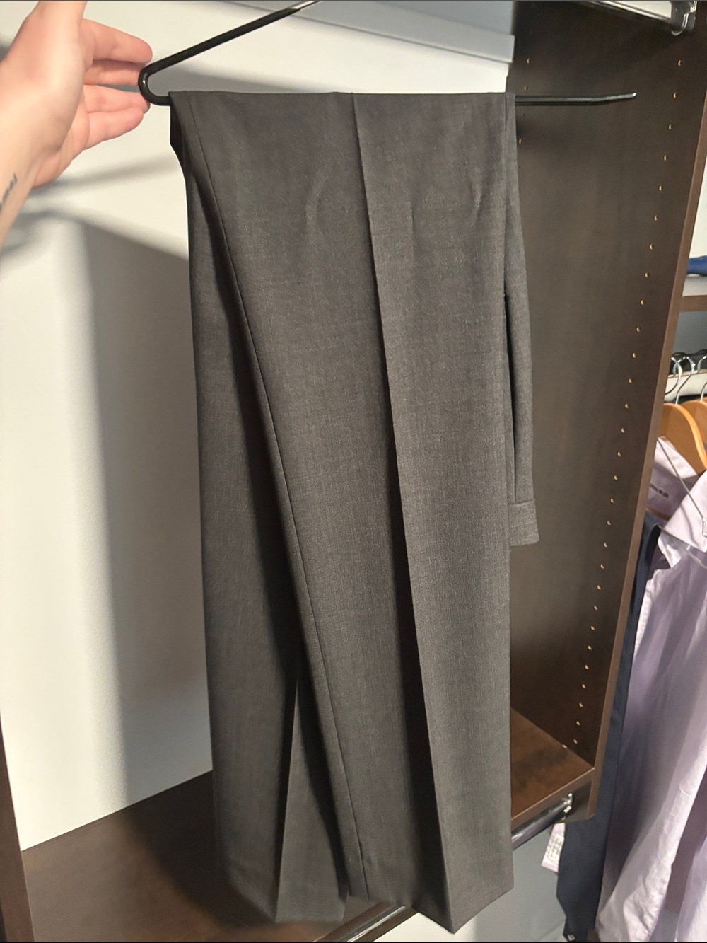 Theory Classic Gray Dress Pants